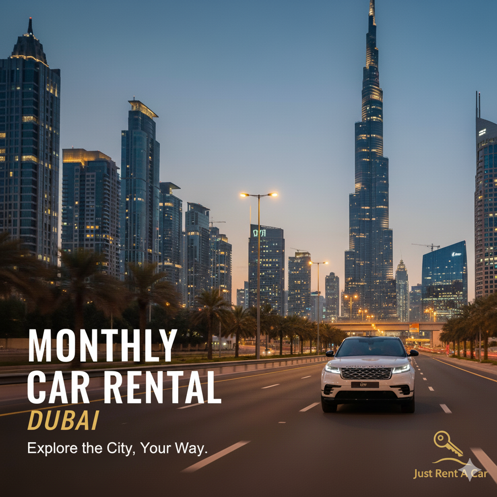 monthly car rental dubai